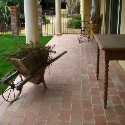 Mallons de couvert anciens en terre cuite